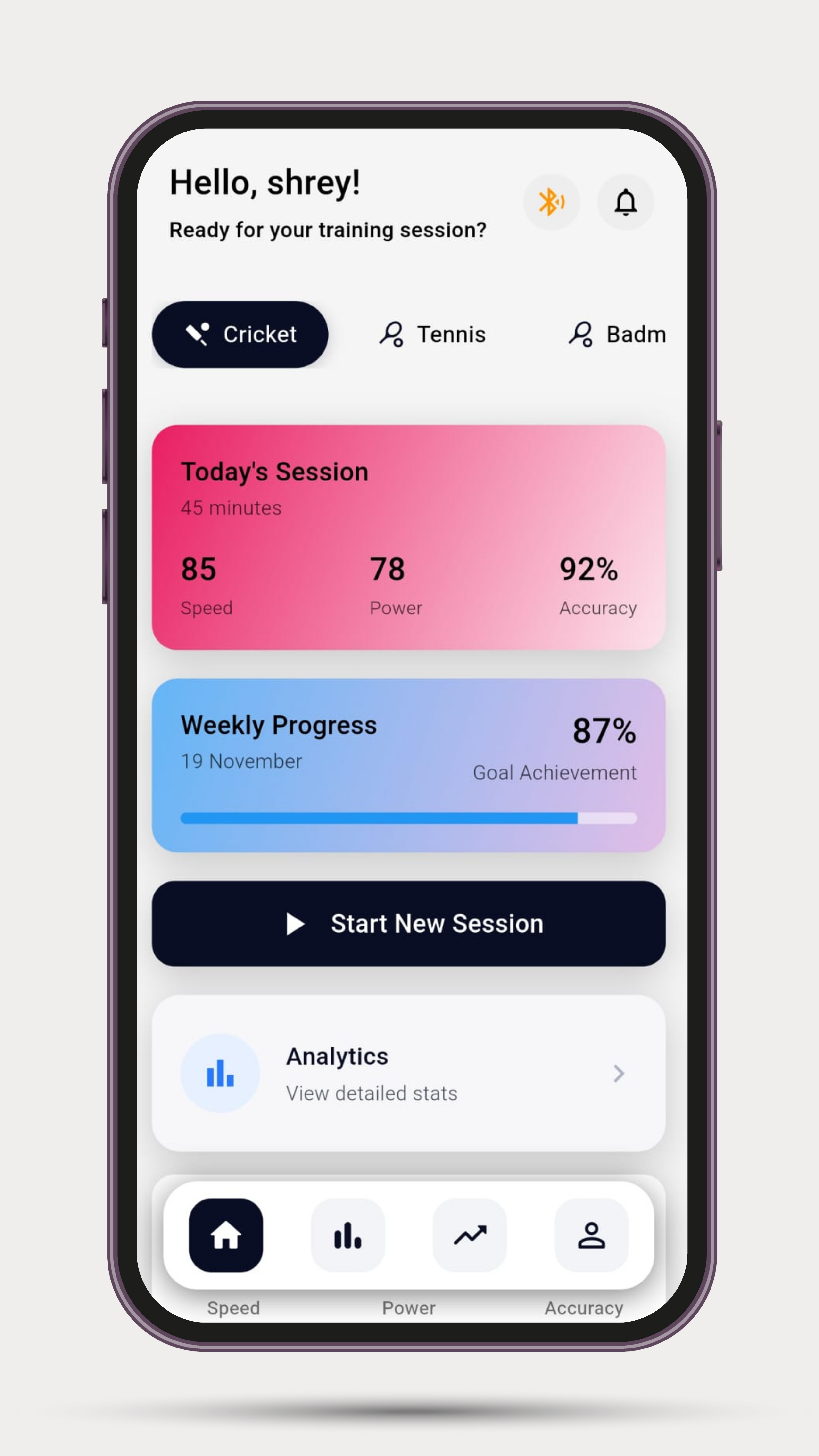 Statmize App Screenshot